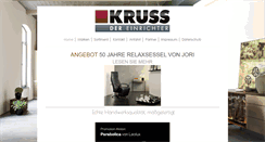 Desktop Screenshot of moebel-kruss.de