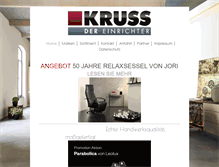 Tablet Screenshot of moebel-kruss.de